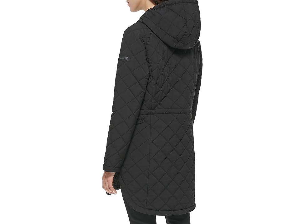 DKNY Diamond Quilt Jacket Women's Jacket Product Image