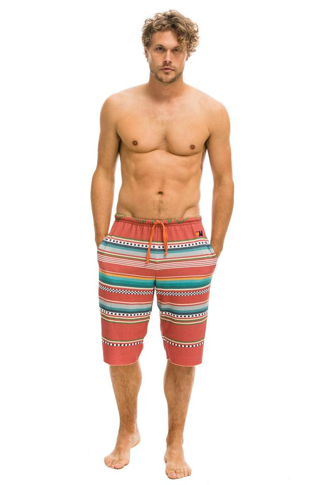 MEN'S TULUM SWEATSHORTS - RED Male Product Image