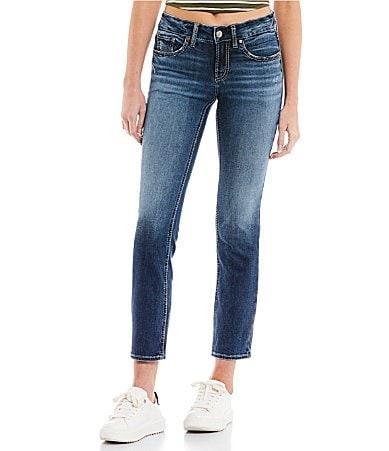 Silver Jeans Co. Britt Low Rise Straight Jeans Product Image