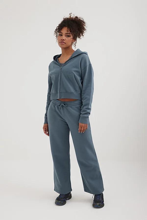 Bench Womens Whitley Eco-Fleece Cropped Zip Hoodie Product Image