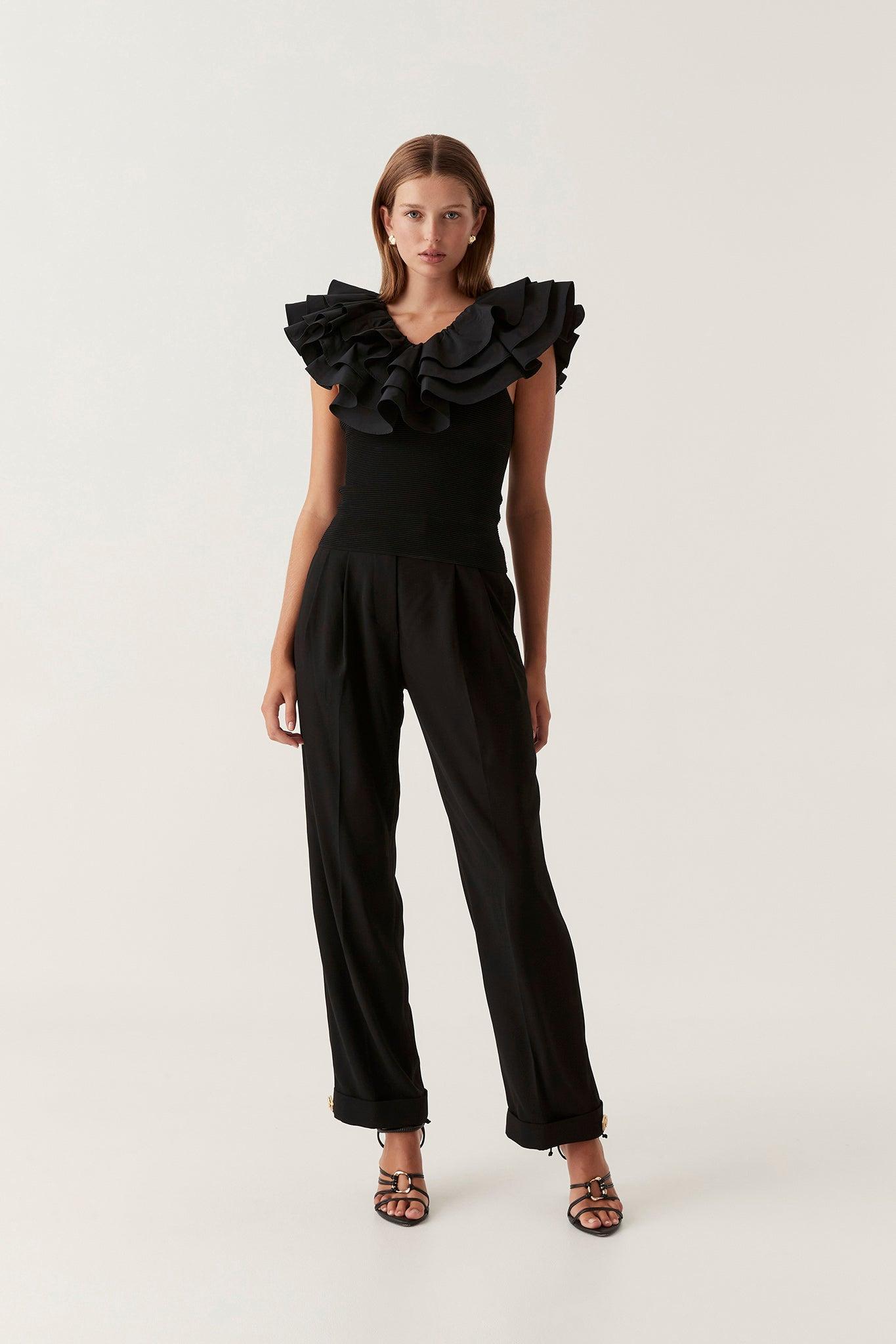 Transcendent Ruffle Top Female Product Image