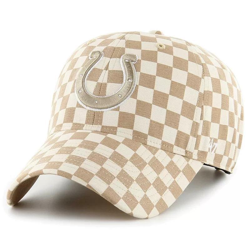 Womens 47 Tan Indianapolis Colts Vibe Check Clean Up Adjustable Hat Product Image