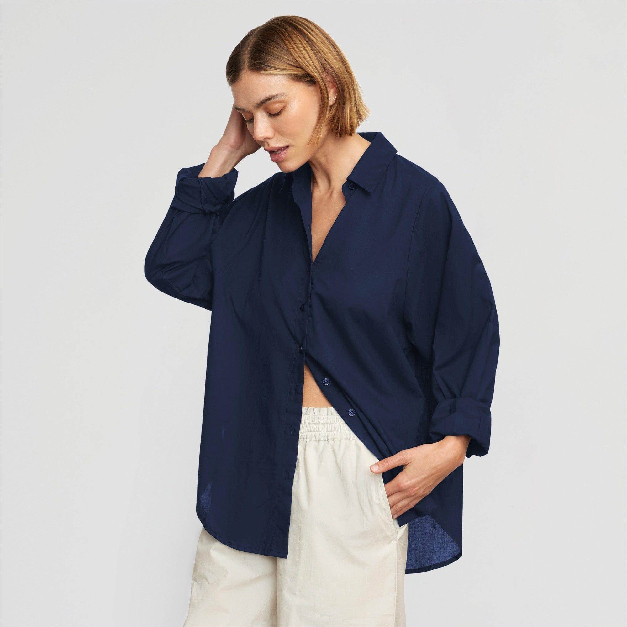 Dakota Oversized Organic Cotton Shirt Product Image