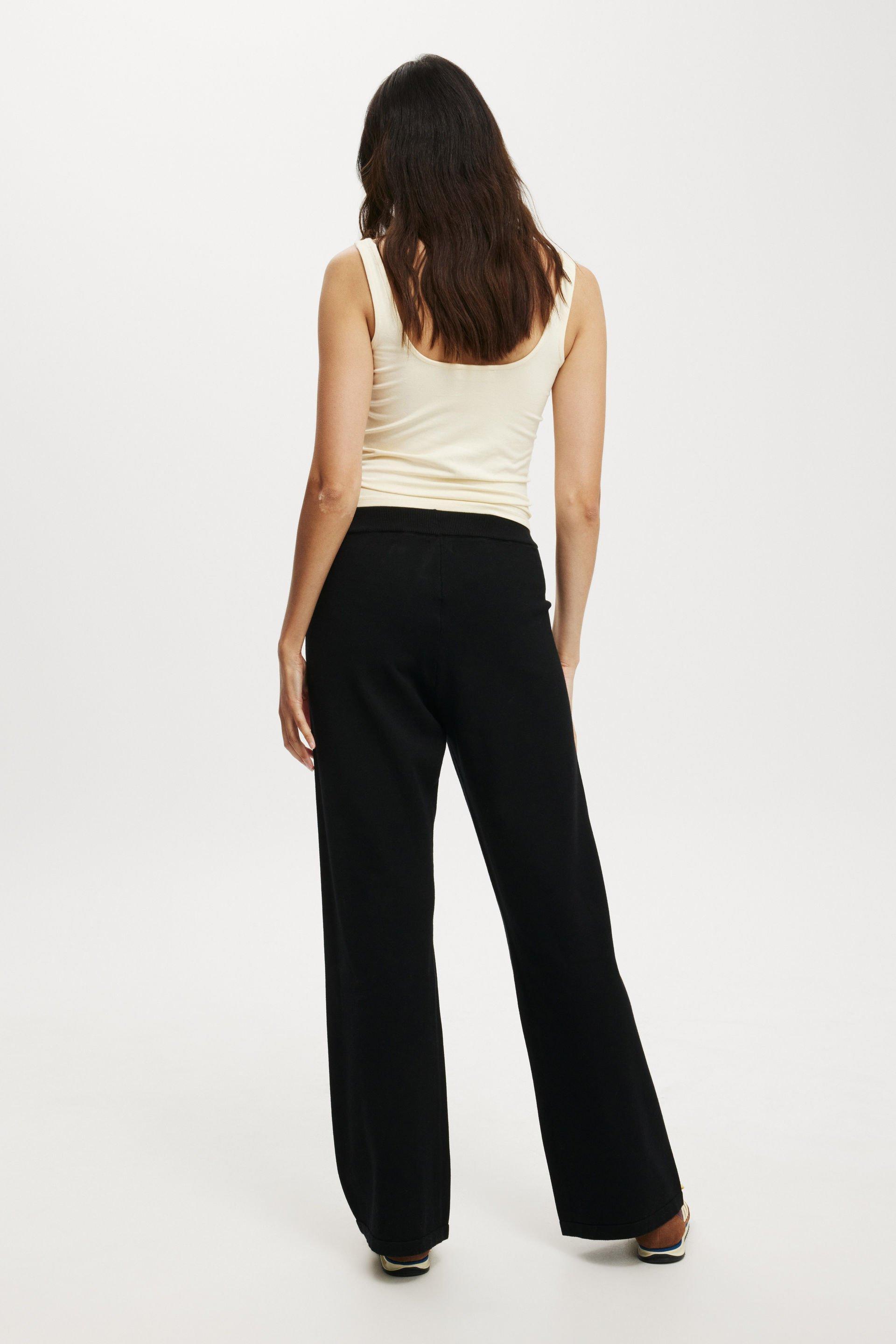 Wide Leg Knit Pant Product Image