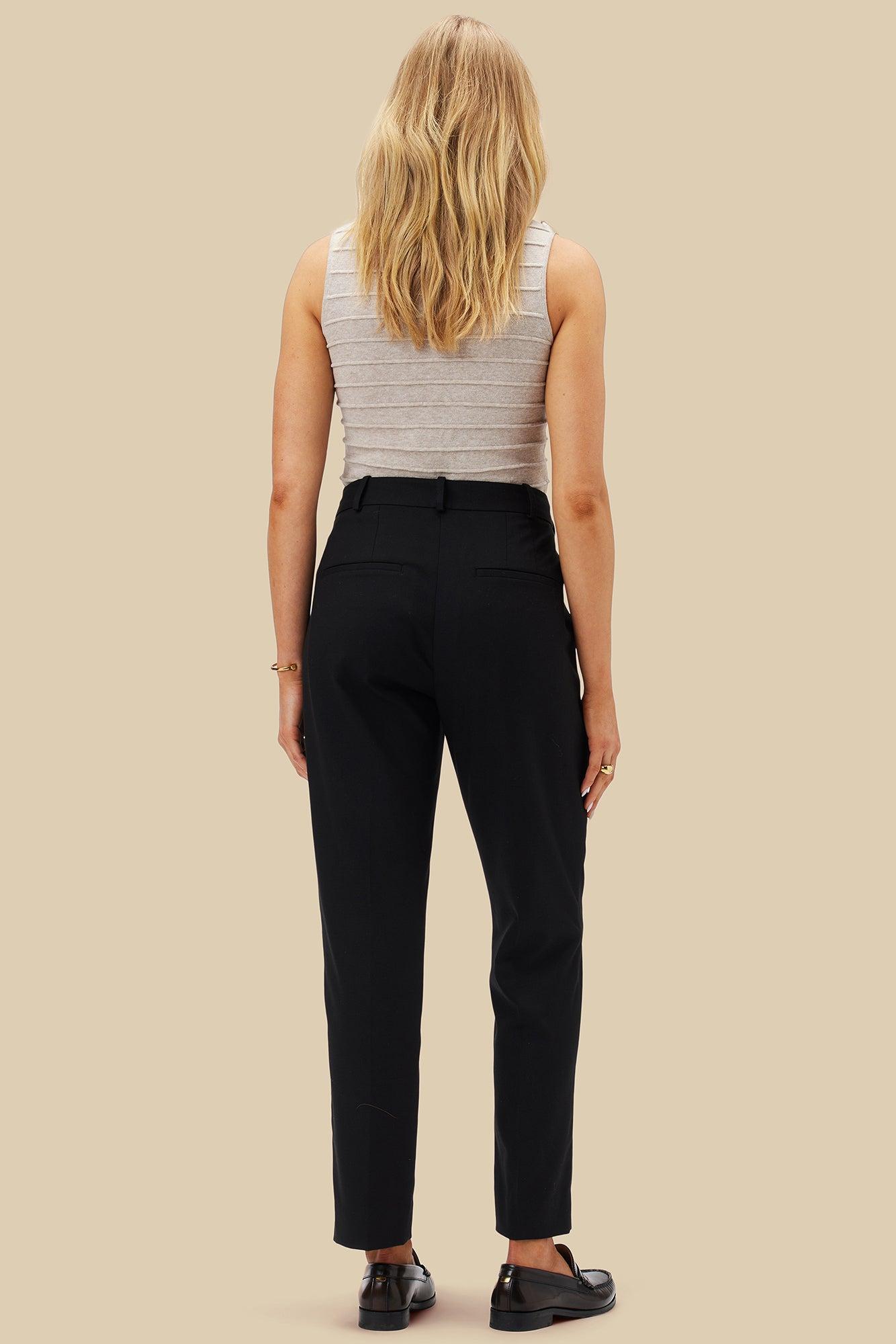 Taper Trouser - Black Product Image