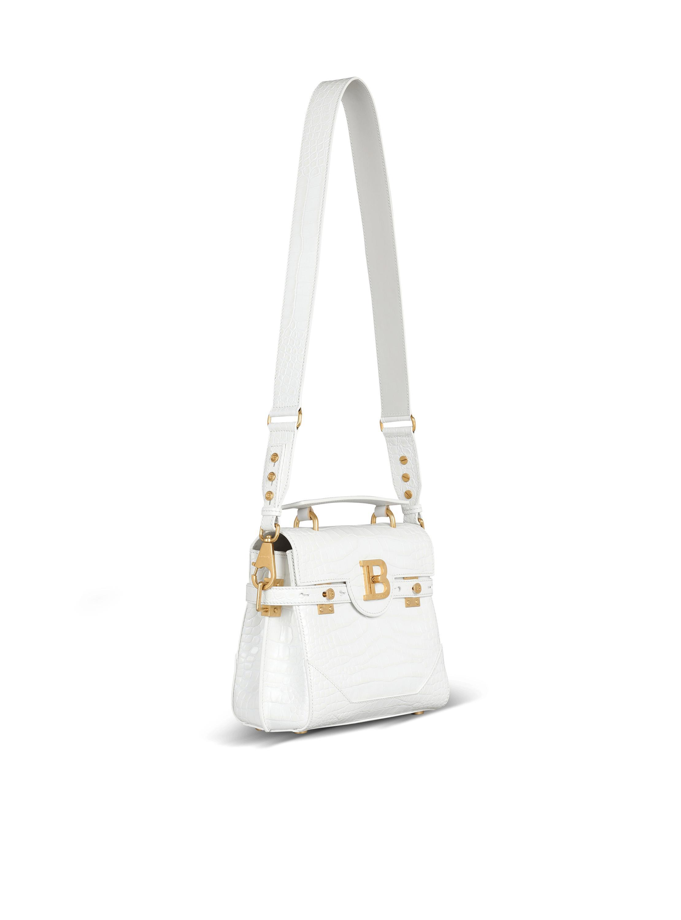 B-Buzz 23 bag in crocodile effect-embossed leather Product Image