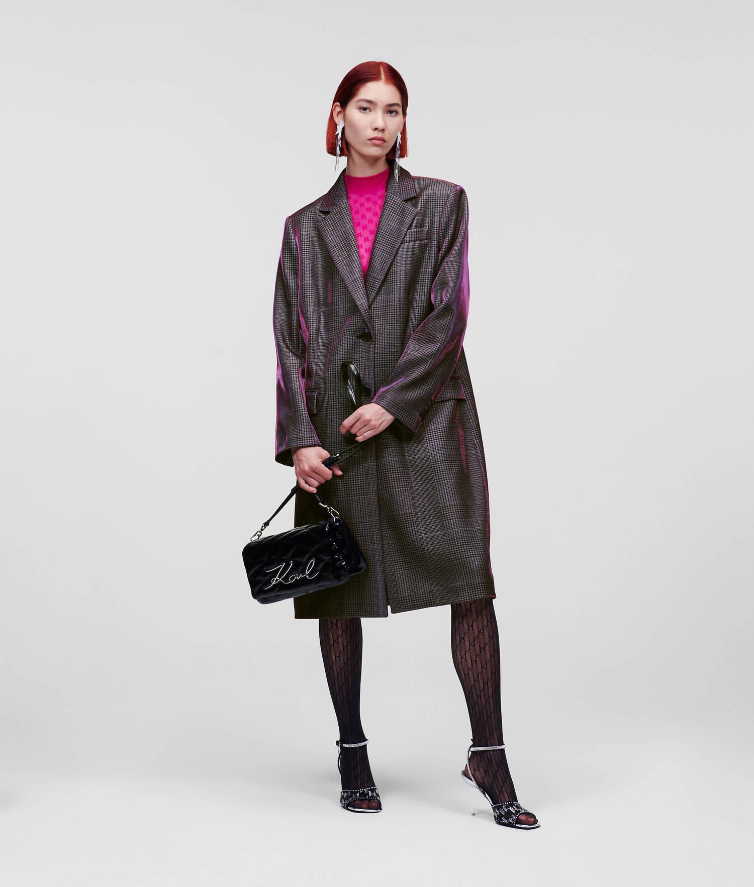 IRIDESCENT TAILORED COAT Product Image