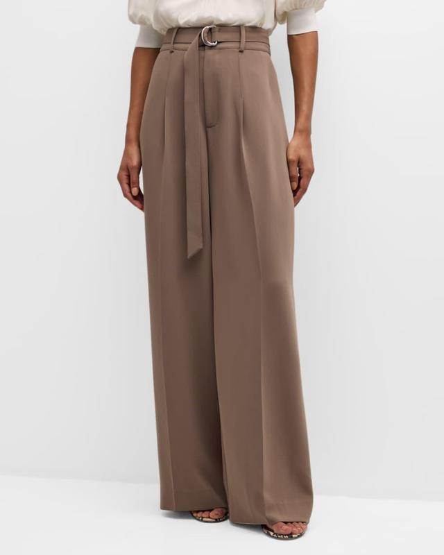 Genna Belted Wide-Leg Pants Product Image