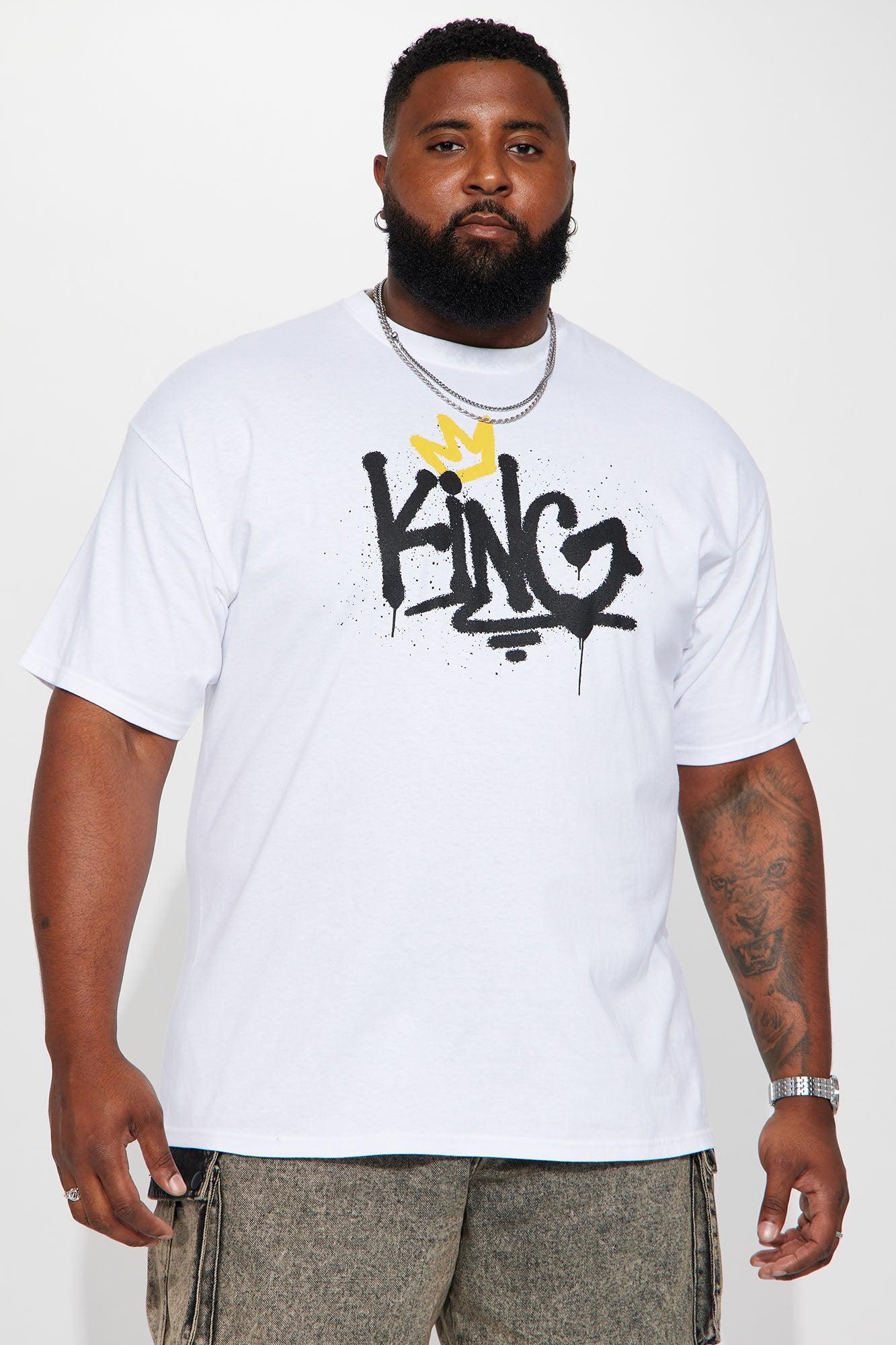 Drip King Short Sleeve Tee - White Product Image