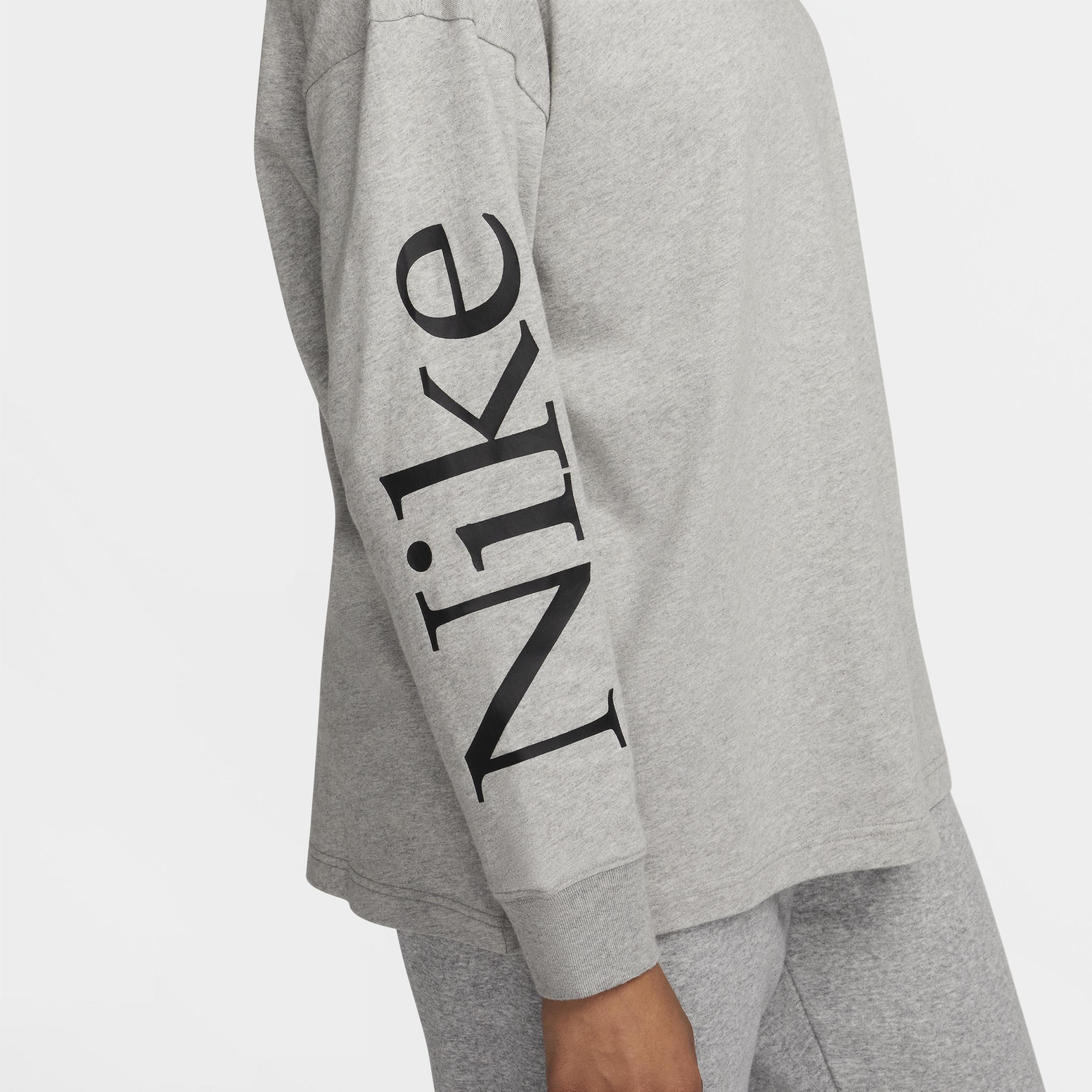 Womens Nike Sportswear Oversized Long-Sleeve Top Product Image