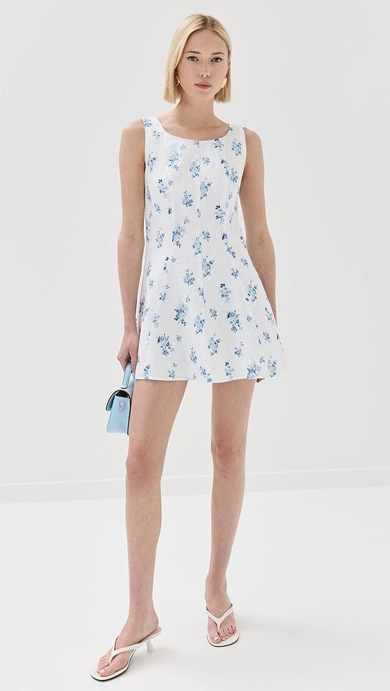 Reformation Amorette Linen Dress | Shopbop Product Image