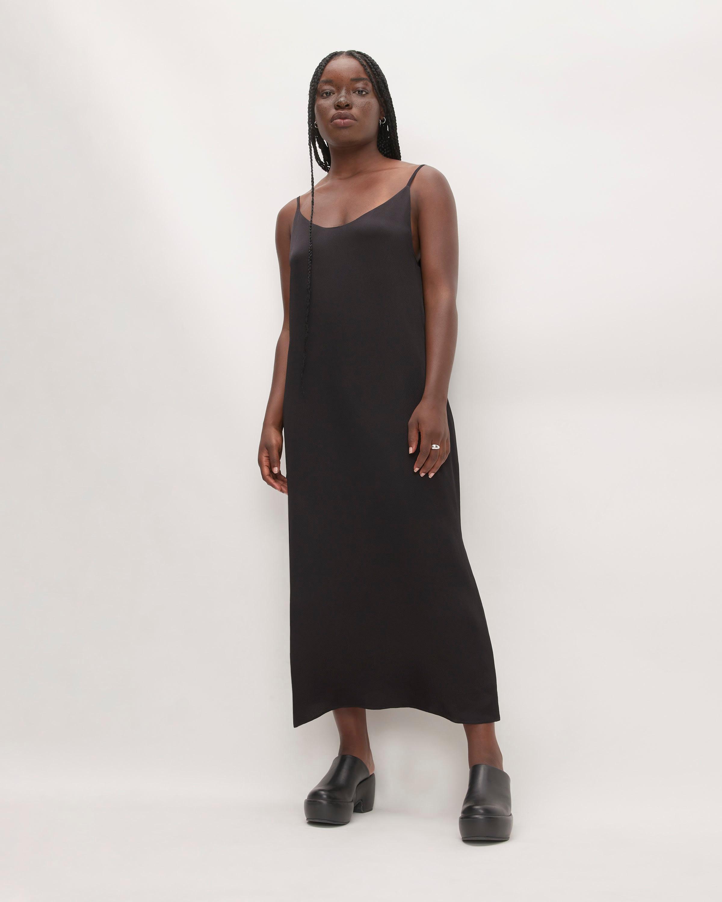 Womens Hammered Satin Slip Dress by Everlane Product Image