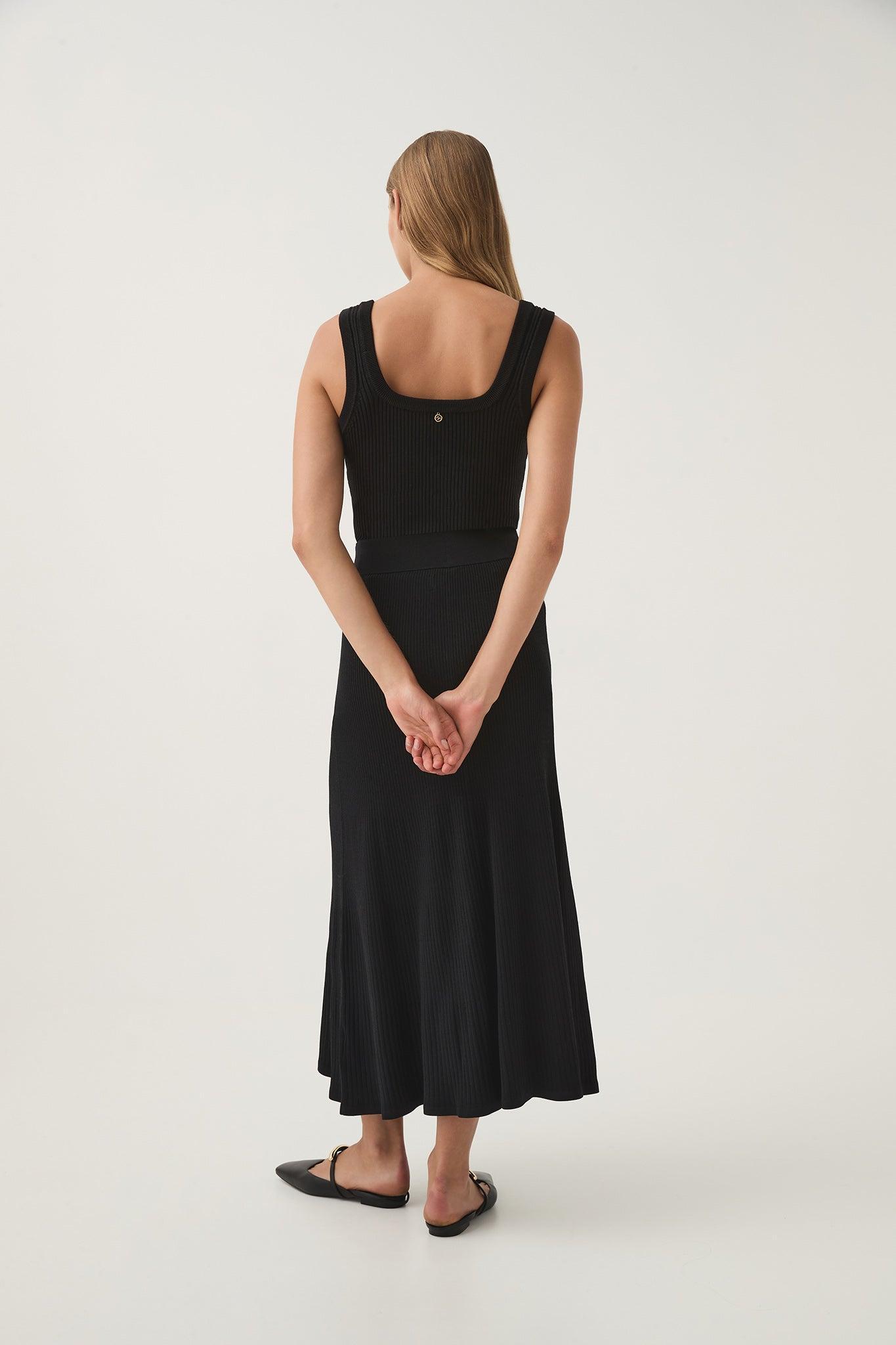 Rossana Knit Midi Skirt Product Image