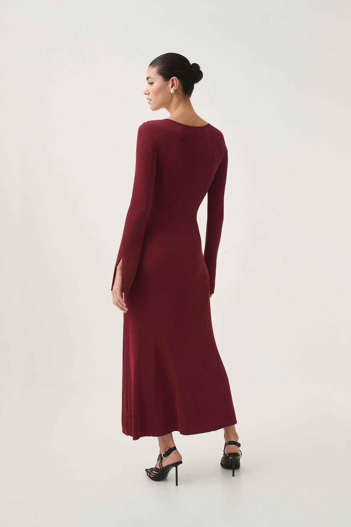 Zeitgeist Knit Midi Dress Product Image