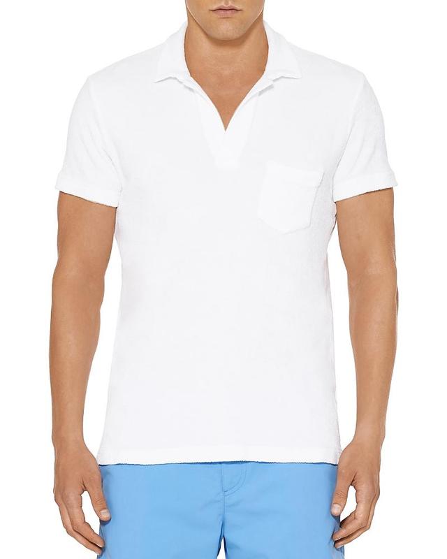 Mens Terry Cotton Polo Product Image