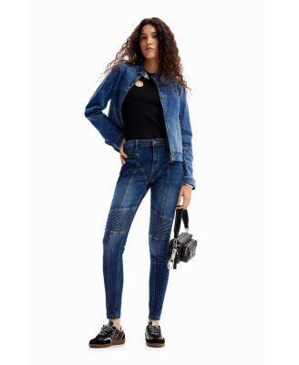 Desigual Womens Slim biker jeans product image