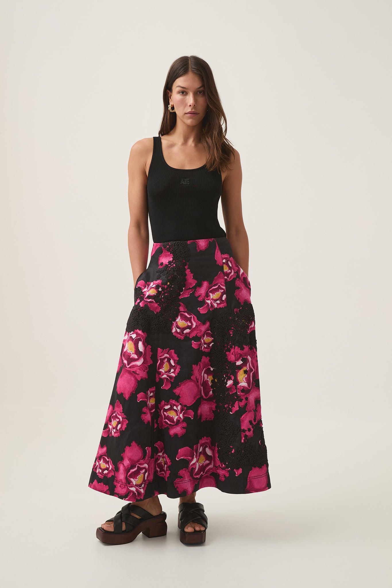 Florence Midi Skirt Product Image