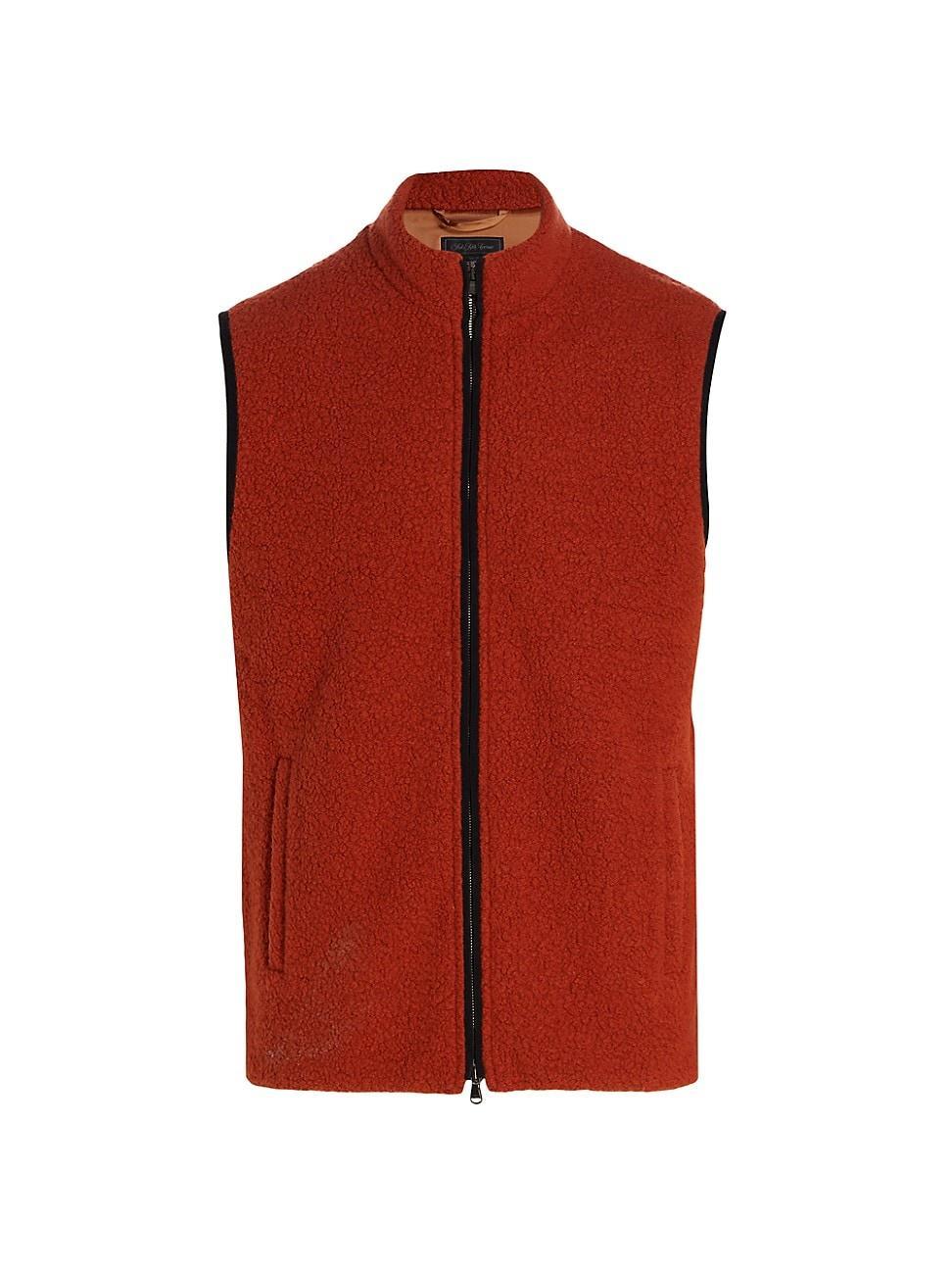 Mens COLLECTION Faux Sherpa Vest Product Image