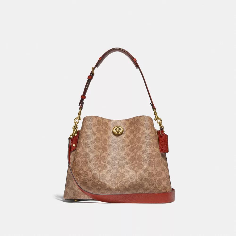 Willow Shoulder Bag In Signature Canvas Product Image