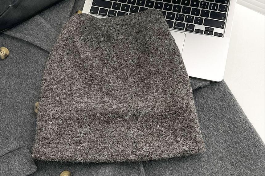 Cat Ear Knit Beanie Product Image