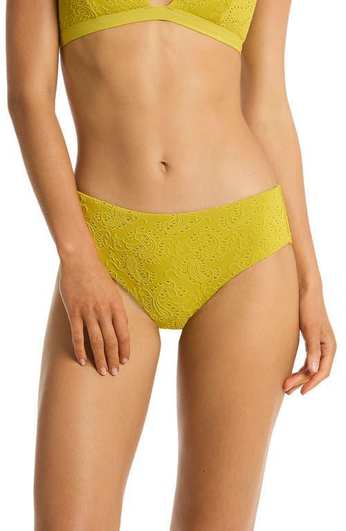 Sea Level Interlace Mid Bikini Bottoms Product Image