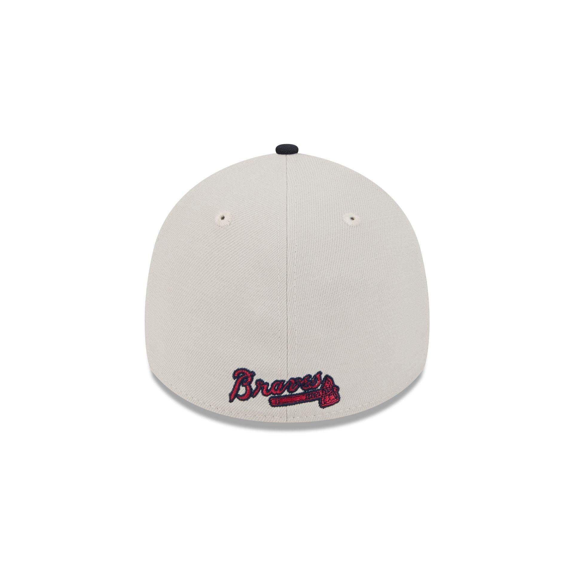 Atlanta Braves Independence Day 2024 39THIRTY Stretch Fit Hat Male Product Image