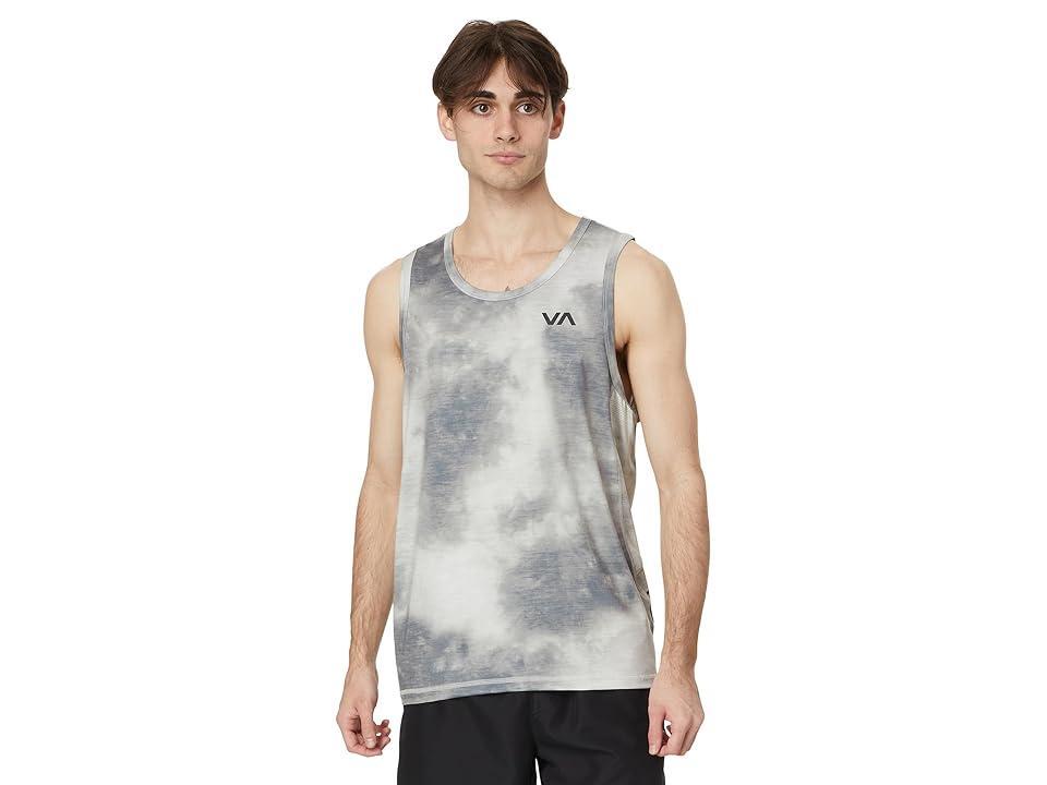 RVCA Sport Vent Tank (Chalk Stripe) Men's Clothing Product Image