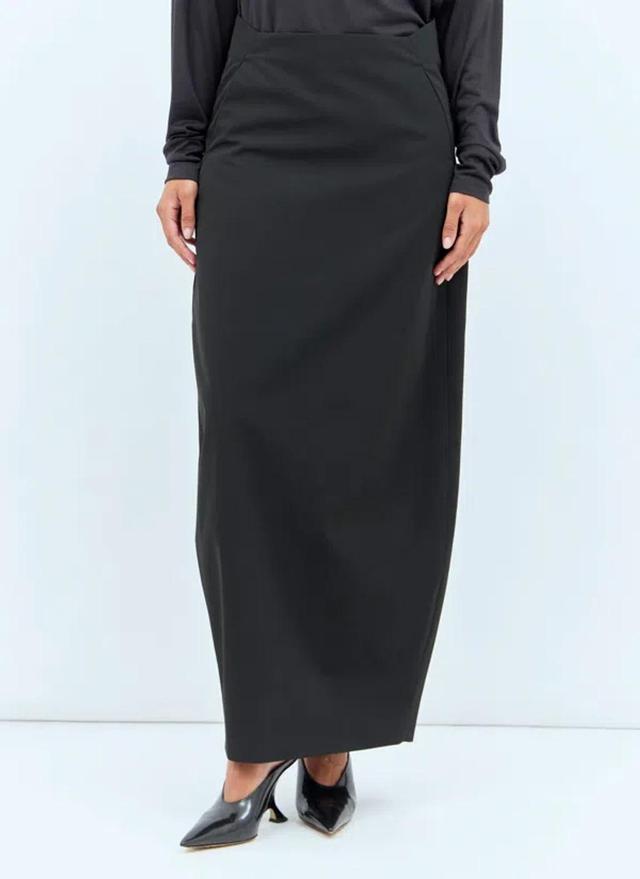 Lauson Maxi Skirt In Black Product Image