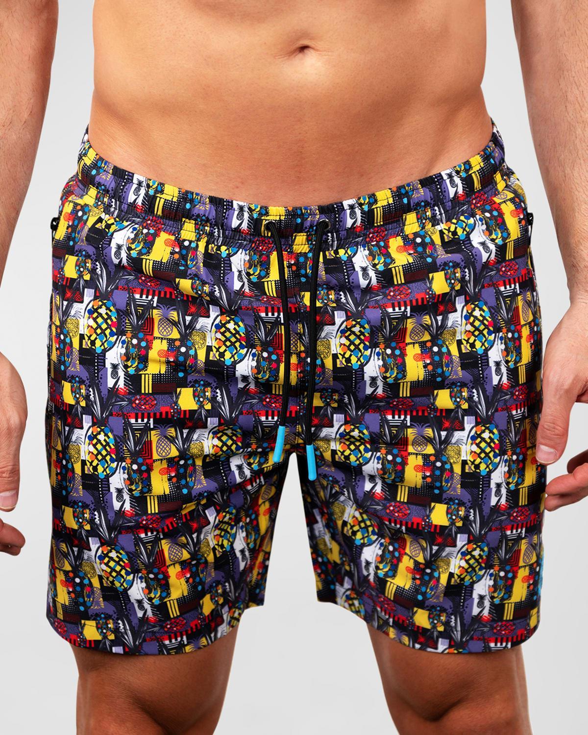 Mens Lion Swim Shorts Product Image