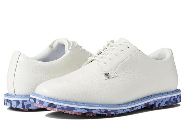 GFORE Men's LTD ED Camo Collection Gallivanter Golf Shoes (Snow/Blueprint) Men's Shoes Product Image