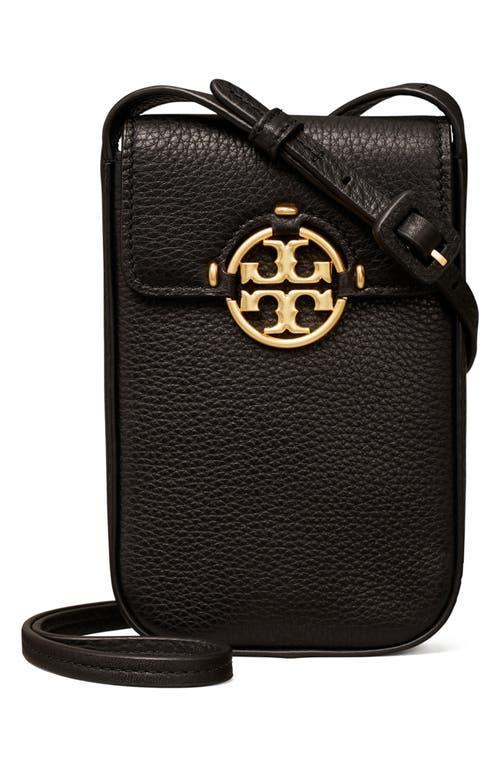 Tory Burch Miller Leather Phone Crossbody Bag Product Image