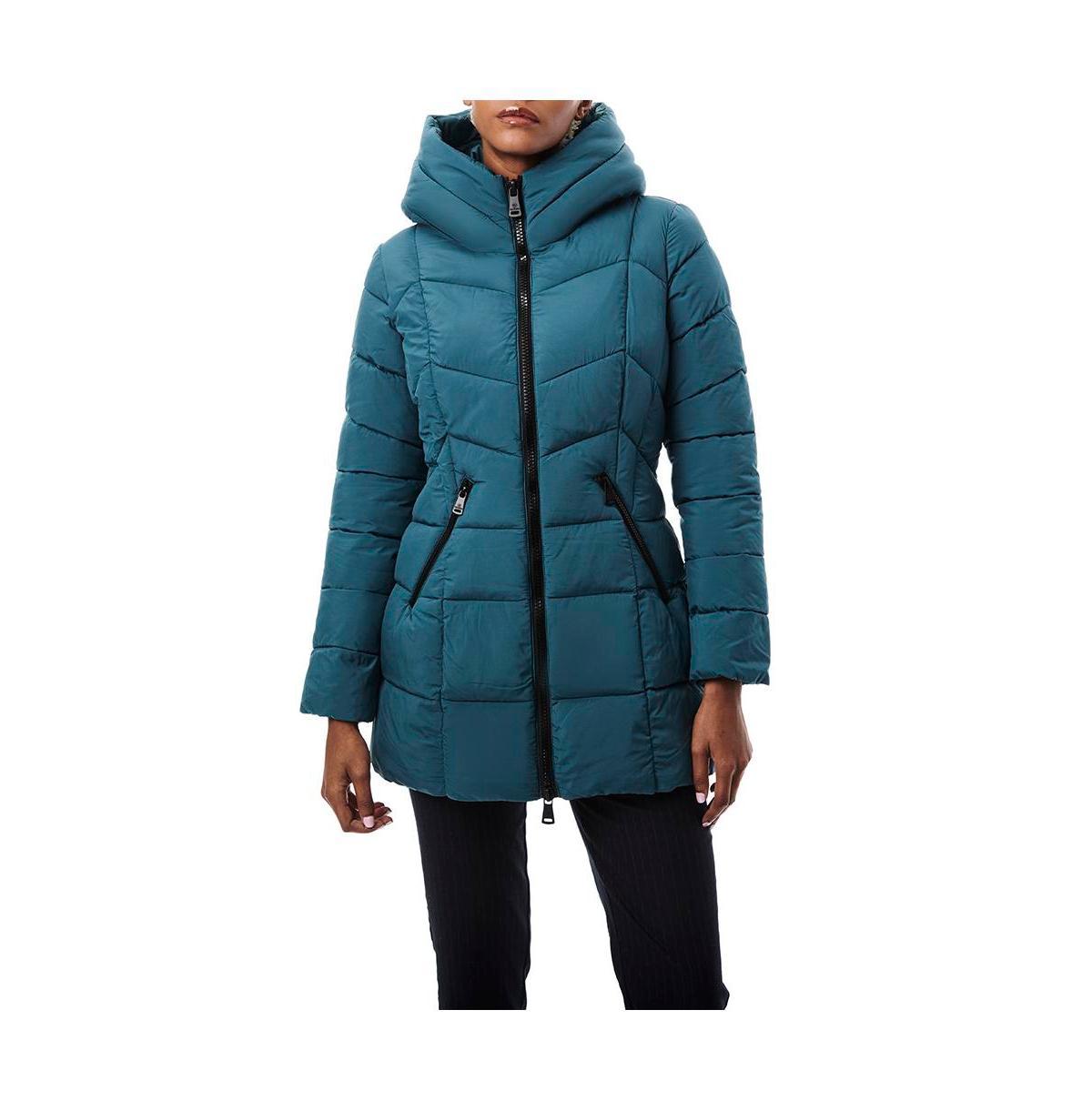 Bernardo Hooded Water Resistant Puffer Jacket Product Image