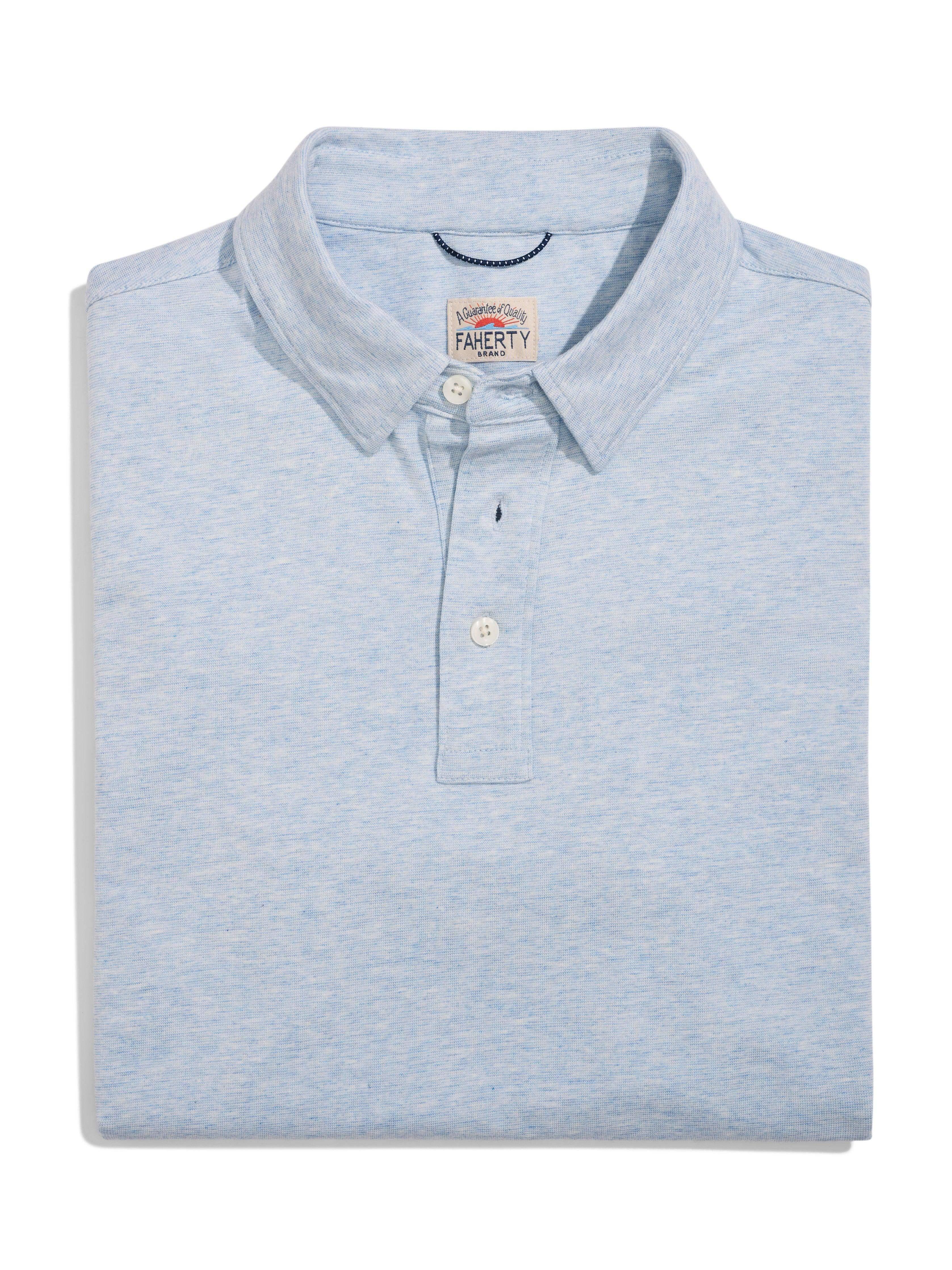 Movement™ Short-Sleeve Polo Shirt - Cardiff Blue Heather Male Product Image