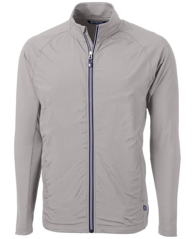 Cutter & Buck Adapt Eco Knit Hybrid Recycled Mens Full Zip Jacket Product Image