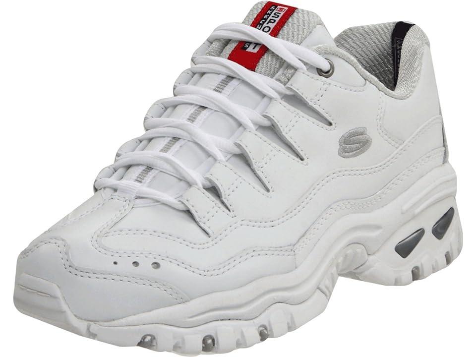 SKECHERS Energy Mesh/Leather) Women's Lace up casual Shoes Product Image