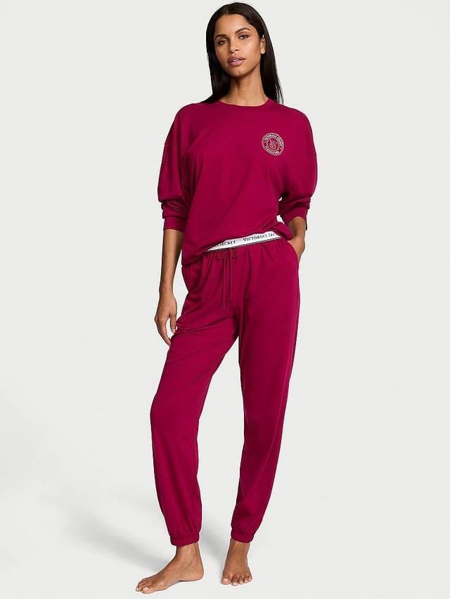 100% Cotton Long Pajama Set Product Image