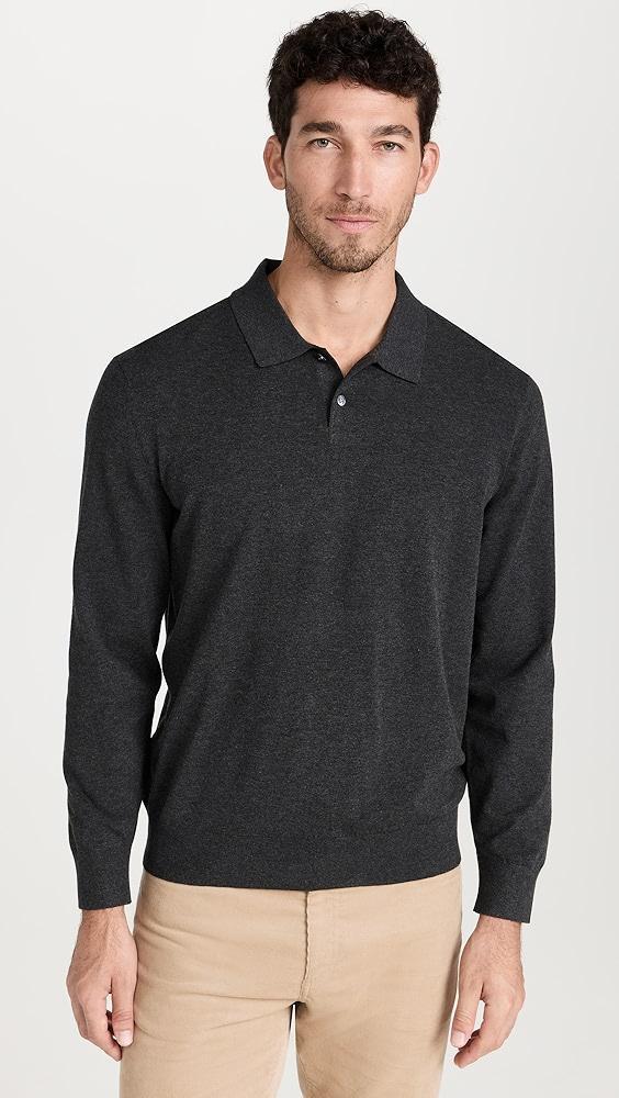 Theory Goris Knit Polo | Shopbop Product Image