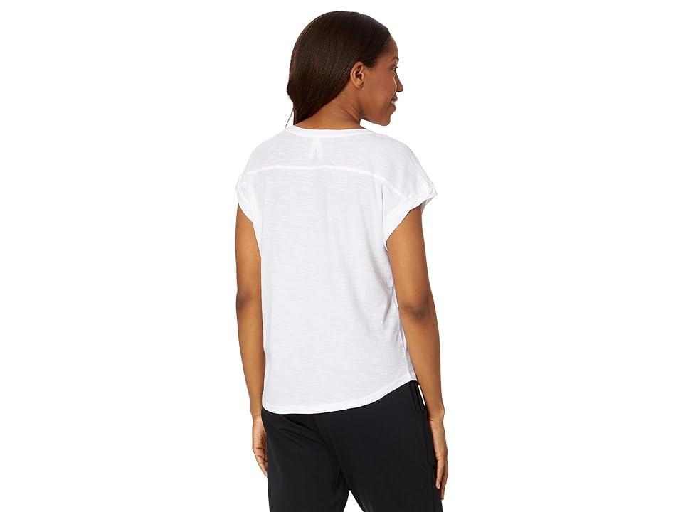 PACT Featherweight Slub Dolman Henley Women's Clothing Product Image