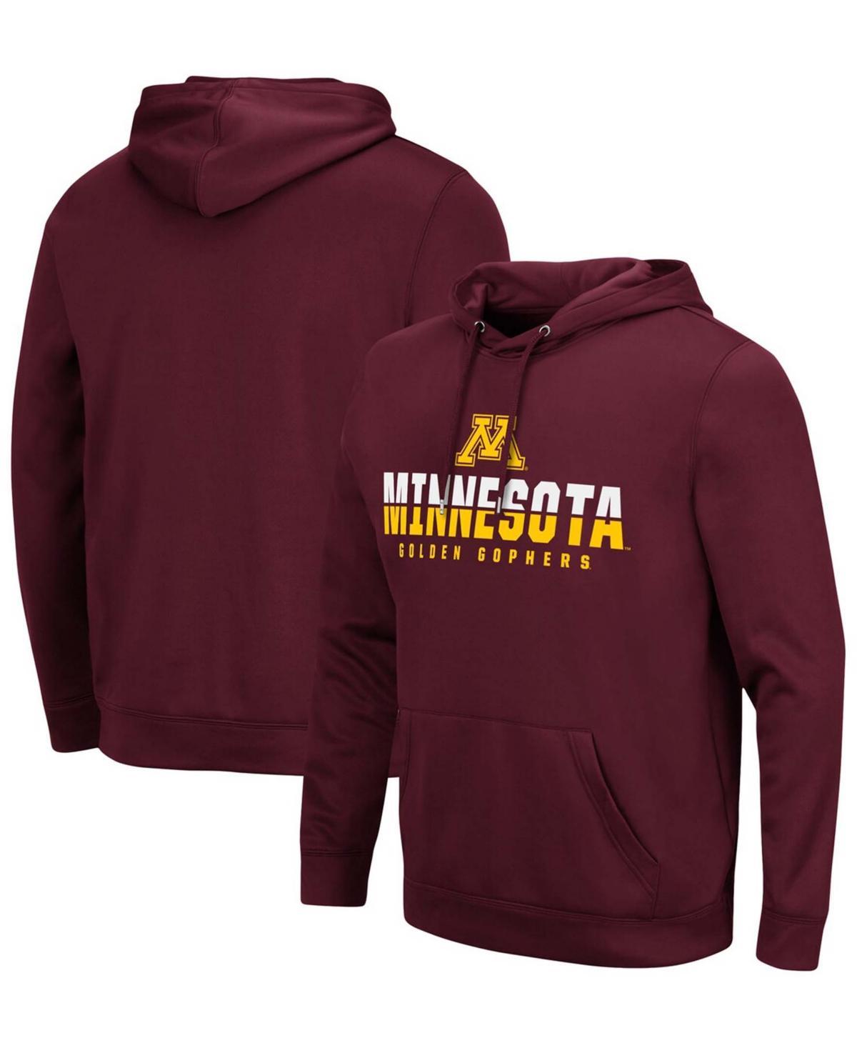 Mens Colosseum Maroon Minnesota Golden Gophers Lantern Pullover Hoodie Product Image