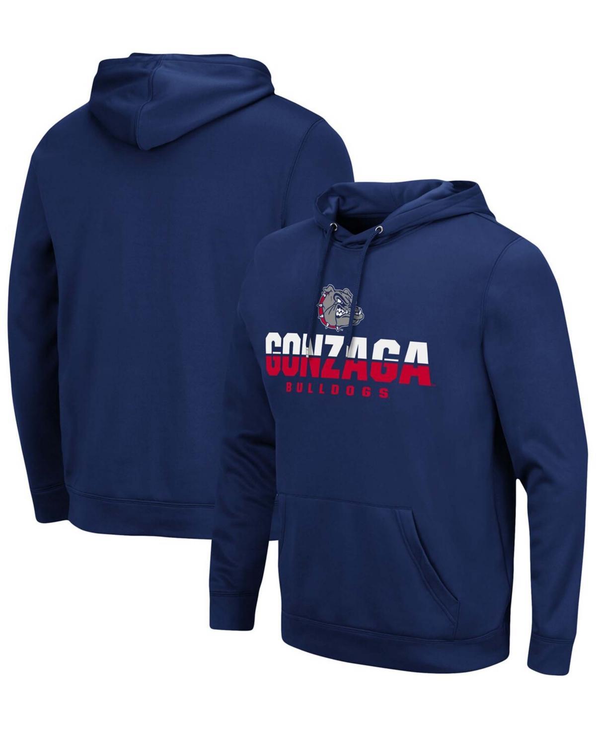 Mens Colosseum Navy Dayton Flyers Lantern Pullover Hoodie Product Image