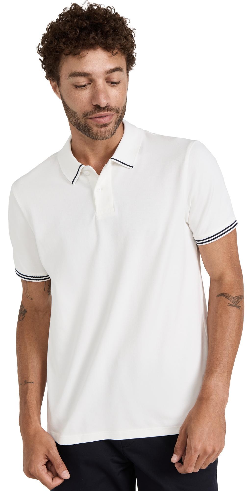 Mens Cotton Polo Shirt Product Image