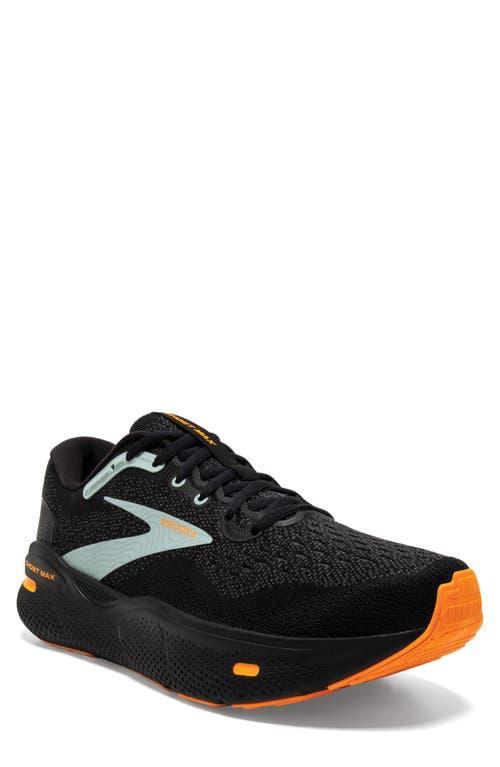 Brooks Ghost Max Orange/Cloud Blue) Men's Shoes Product Image