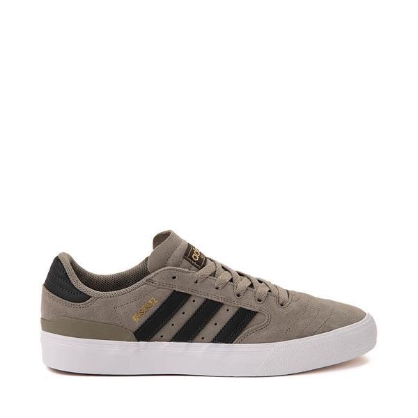 Mens adidas Busenitz Vulc II Athletic Shoe - Silver Pebble / Carbon Product Image