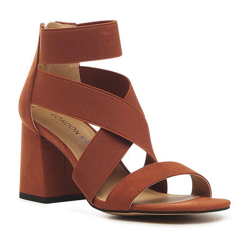 London Rag Benicia Womens Block Heel Sandals Product Image