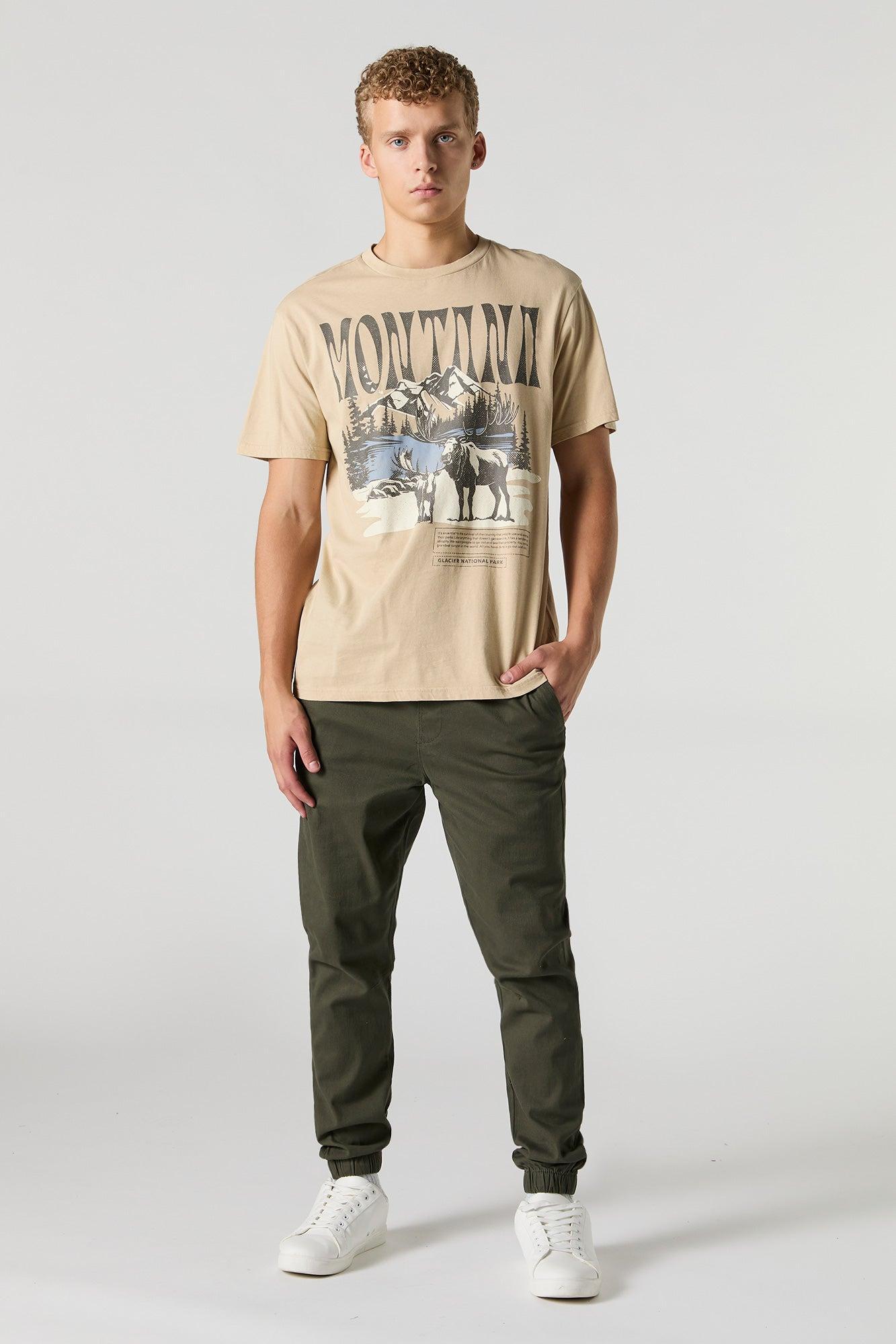 Montana Graphic T-Shirt Male Product Image