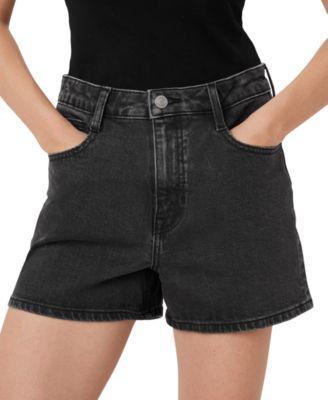 Frank And Oak Womens Stevie Tapered Denim Shorts product image