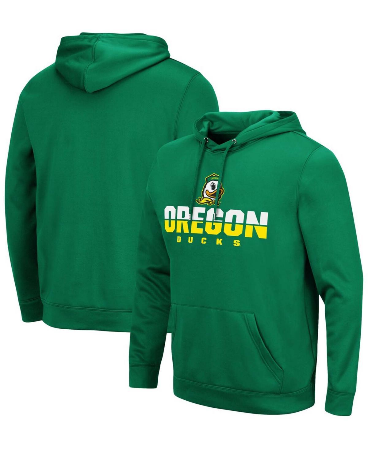 Mens Green Oregon Ducks Lantern Pullover Hoodie Product Image