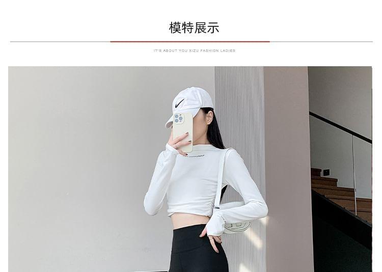 High Waist Plan Flared Yoga Pants Product Image