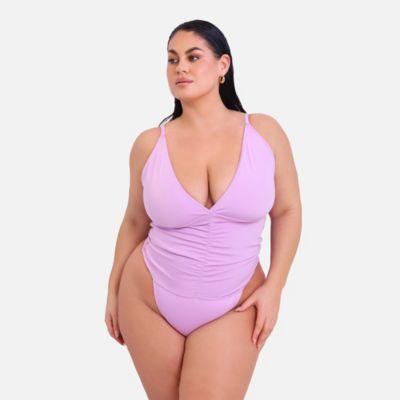 Plus Size Kailani Ruched Swimsuit Product Image