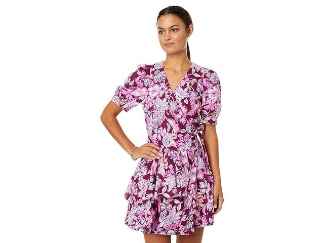 Lilly Pulitzer Alexandria Elbow Sleeve C (Amarena Cherry Tropical with A Twist) Women's Dress Product Image